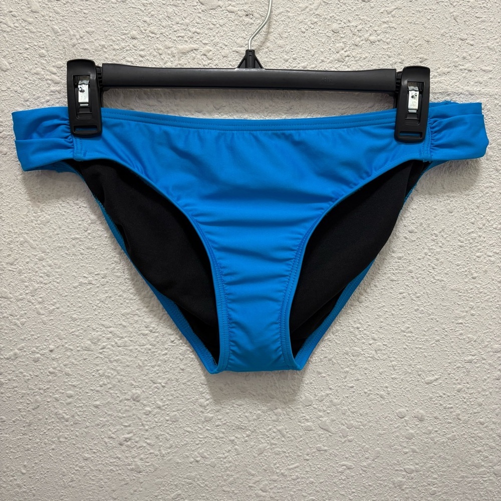 Gianni Bini Blue Bikini Bottoms Size Large
